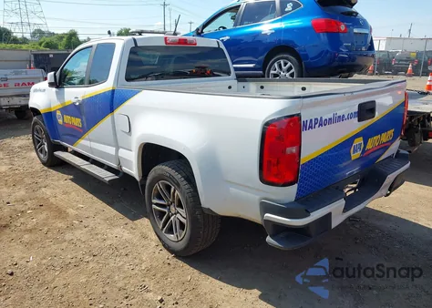 2019 Chevrolet Colorado Wt from USA, damaged, VIN 1GCHSBEA7K1303834